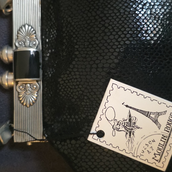 Moulin Rouge Elegant Black Sequin Women's Bag - Picture 8 of 8